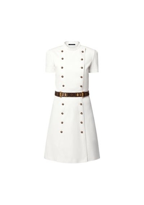 Monogram Belt Dress