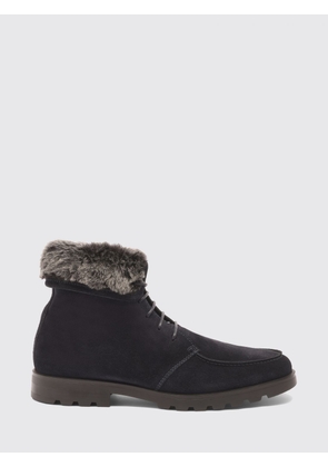 SANTONI Boot Men color Blue