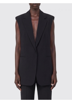 SPORTMAX Waistcoat Woman color Black