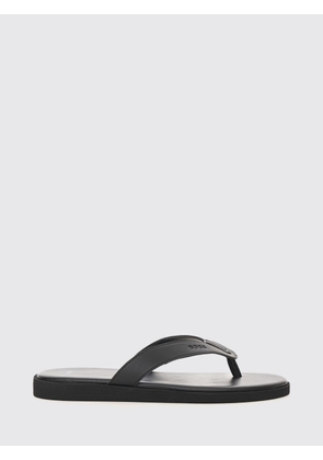BOSS Sandals Men color Black