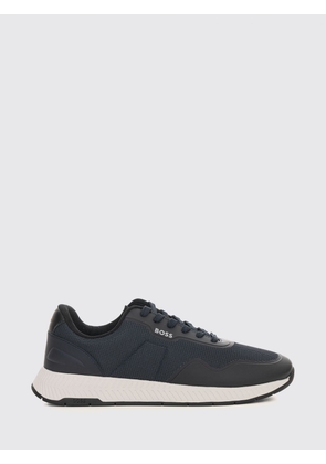 BOSS Sneakers Men color Blue