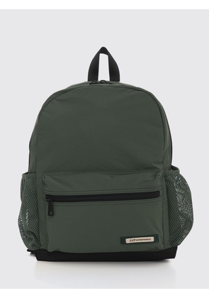 EA7 Backpack Men color Green