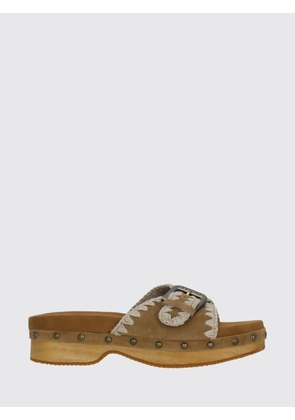 MOU Heeled Sandal Woman color Brown