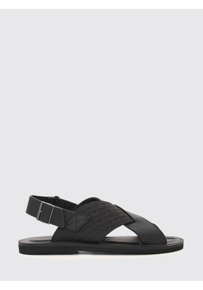 EMPORIO ARMANI Sandals Men color Black