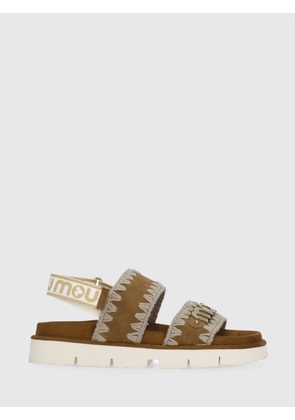 MOU Heeled Sandal Woman color Brown