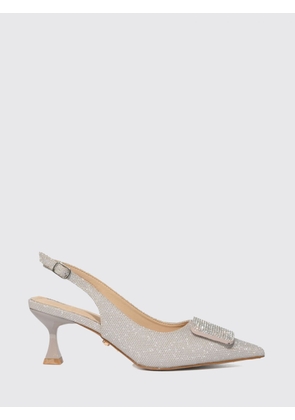 TWENTY FOURHAITCH Heeled Sandal Woman color Nude