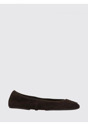 TORY BURCH Ballet Flat Woman color Brown