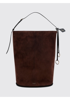 ALAÏA Shoulder Bag Woman color Brown