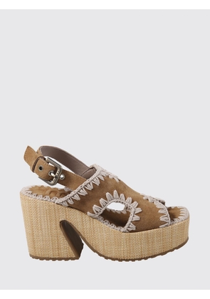 MOU Heeled Sandal Woman color Natural