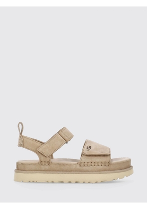UGG Heeled Sandal Woman color Beige