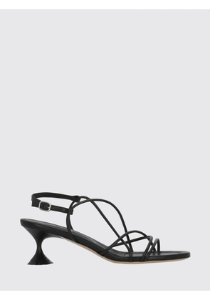 POEVE Heeled Sandal Woman color Black