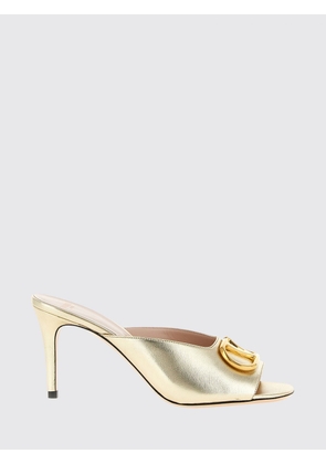 VALENTINO GARAVANI Heeled Sandal Woman color Gold