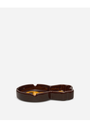 Baby Milo Skull Glow In The Dark Tray Brown