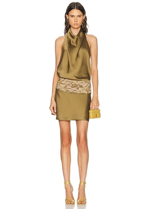 ILA Alessia Dress in Khaki - Green. Size 40 (also in 36, 38).
