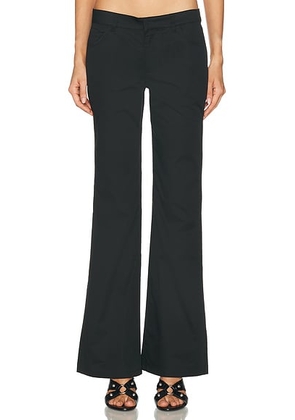 EB Denim Suri Bootcut Pant in Black - Black. Size S (also in XS, M, L).