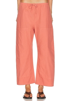 LESET Kyoto Carpenter Pant in Carnation - Peach. Size S (also in M).