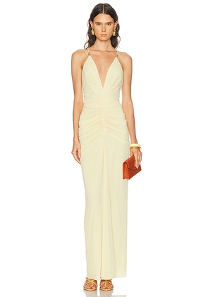 Ronny Kobo Anya Dress in Banana - Yellow. Size L (also in M).