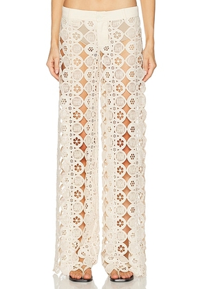 Eliou Rafa Pant in Calpi Cru - Cream. Size XS (also in S).