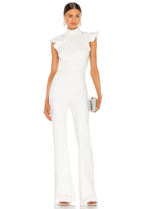 Amanda Uprichard X REVOLVE Davina Jumpsuit in Ivory. Size S. Also in XS.