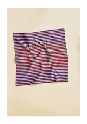 Dusen Dusen Set Of 4 Dual Stripe Napkins in Multi.
