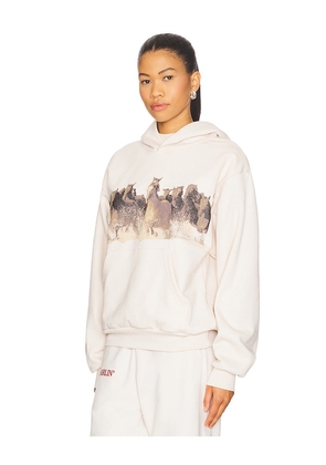 Darlin Wild Hoodie in Cream. Size M. Also in XS.