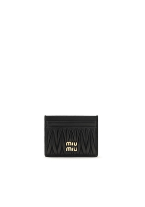 Miu Miu Black Lamb Ovis Aries Aries Wallet