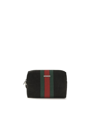 Gucci Black Fabric Shoulder Bag