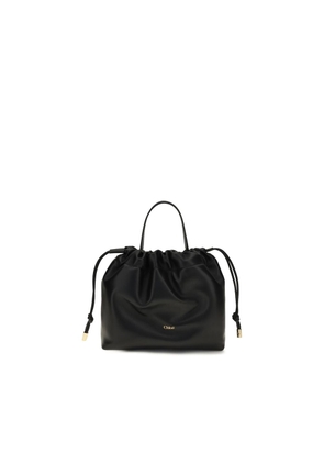 Chloé Black Lamb Ovis Aries Aries Shoulder Bag