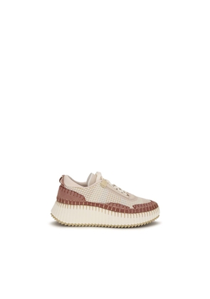 Chloé Beige Nylon Chunky Sneakers - EU36/US6