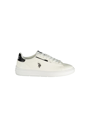U.S. POLO ASSN. Bianco Polyurethane Mens Sneaker - EU40/US7