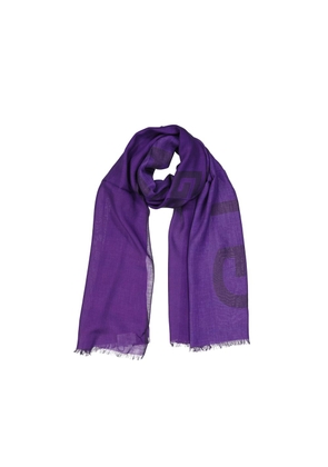 Givenchy Purple Cashmere Scarf