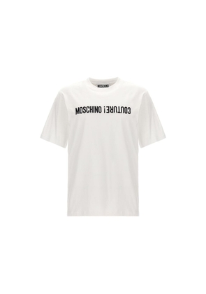 Moschino White Cotton T-Shirt - M