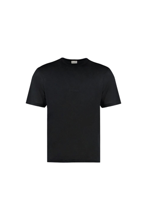 Saint Laurent Black Cotton T-Shirt - M