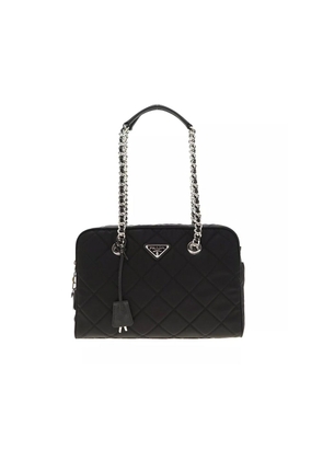 Prada Black Nylon Shoulder Bag