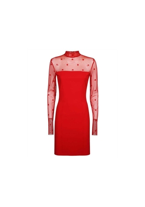 Givenchy Multicolor Elastane Cocktail Dress - 42