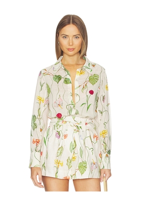 Cara Cara Relaxed Longsleeve Shirt in Cream. Size L. Also in M, S, XL, XS, XXS.