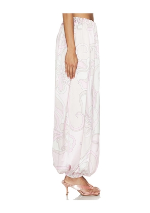 Cin Cin Zepha Pants in Pink. Size L. Also in XS, S, M, XL.