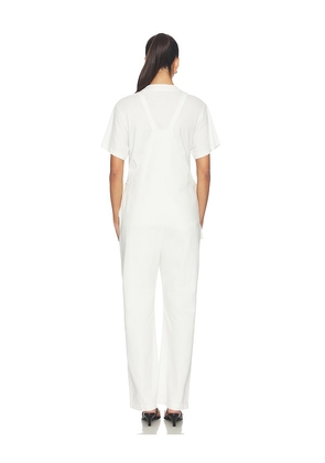 BUMPSUIT Denim Painter Jean in Ivory. Size L. Also in XS, S, M.