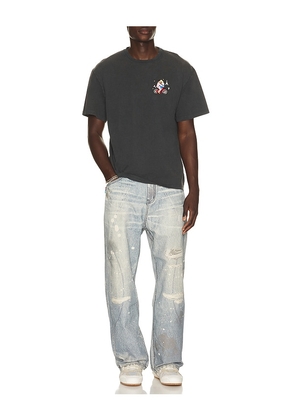 Carne Bollente Velo Valentine Tee in Black. Size L. Also in S, M, XL/1X.