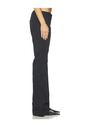 EB Denim Suri Bootcut Pant in Black. Size L. Also in XS, S, M.