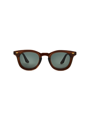 AIRE Aperture Sunglasses in Brown.