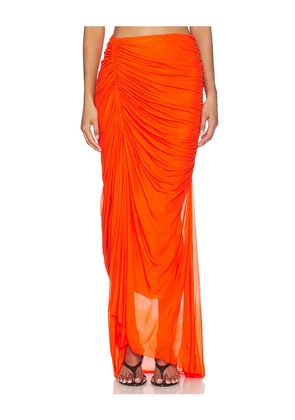 A.L.C. Cleo Skirt in Orange. Size L. Also in XS, S, M.