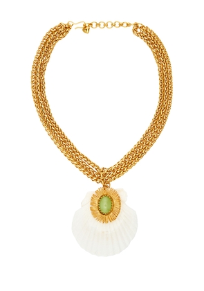 Brinker + Eliza Liv Necklace in White.
