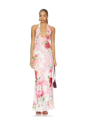 AFRM Paisleigh Dress in Pink. Size L. Also in S, XXS, XS, M, XL.