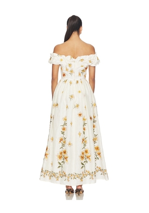 Agua by Agua Bendita Espliego Promesa Dress in Multi. Size L. Also in M, S, XL, XS.