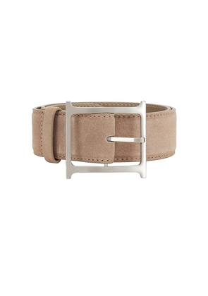 Helsa Logo Belt in Taupe. Size S. Also in XS.