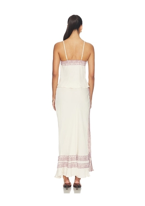 Free People x Intimately FP Wish You Were Here Slip Set in Ivory. Size L. Also in XS, S, M, XL.