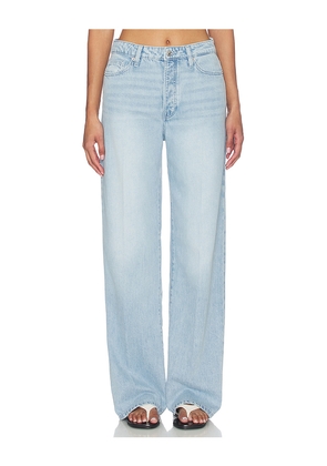 Good American Weightless High Wide Jeans in Blue. Size 0. Also in 00, 10, 12, 14, 2, 4, 6, 8.
