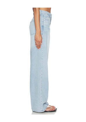 Good American Weightless High Wide Jeans in Blue. Size 0. Also in 00, 2, 4, 6, 8, 10, 12.