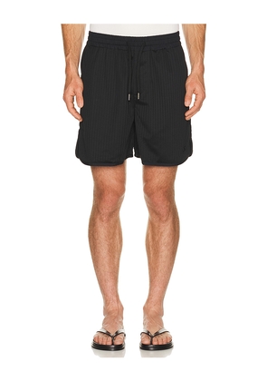 Filling Pieces Resort Mesh Short in Black. Size L. Also in S, M, XL/1X.
